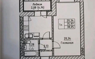 Продажа 1-комнатной квартиры, 38.6 м², ул. А-52, дом  8 - Продажа  однокомнатных квартир в новостройках Астаны без посредников