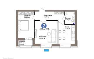Продажа 2-комнатной квартиры, 64.27 м² - Продажа квартир от собственников в Астане - страница 10