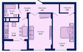 Продажа 2-комнатной квартиры, 68 м², пр. Туран, дом  89/3 - Продажа квартир в Казахстане