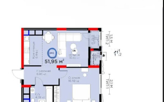 Продажа 2-комнатной квартиры, 52 м², пр. Туран, дом  41 - Продажа  двухкомнатных квартир в Астане без посредников