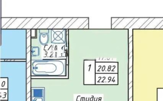 Продажа 1-комнатной квартиры, 23 м², ул. Тынышбайулы, дом  6 стр - Продажа  однокомнатных квартир в Астане без посредников с фото
