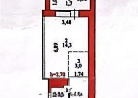 Продажа 1-комнатной квартиры, 25 м² - Продажа однокомнатных квартир в р-не Сарайшык Астаны