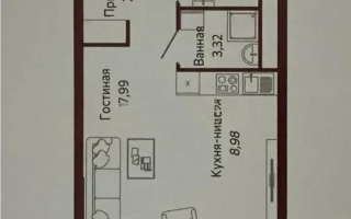 Продажа 1-комнатной квартиры, 36.5 м², ул. Кожабекова, дом  17/2 - Продажа квартир в Алматы без посредников