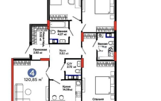 Продажа 4-комнатной квартиры, 120.85 м² - Продажа квартир в новостройках Астаны без посредников - страница 41