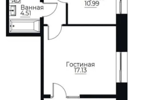 Продажа 1-комнатной квартиры, 41 м², ул. Навои, дом  30а/1 - Продажа  однокомнатных квартир в новостройках Алматы с фото