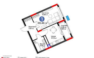 Продажа 1-комнатной квартиры, 39.46 м² - Недвижимость в Казахстане - страница 17