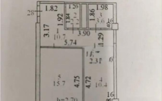 Продажа 1-комнатной квартиры, 43 м², пр. Кошкарбаева - Продажа квартир в Астане