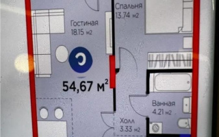 Продажа 2-комнатной квартиры, 55 м² - Продажа двухкомнатных квартир от собственников в Астане - страница 3