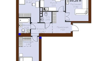 Продажа 3-комнатной квартиры, 90 м², ул. Е-915, дом  12 - Продажа  трехкомнатных квартир в Астане