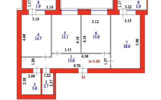 Продажа 3-комнатной квартиры, 85 м², ул. Е-181, дом  1 - Продажа  трехкомнатных квартир в Астане без посредников