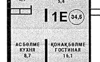 Продажа 1-комнатной квартиры, 34.5 м² - Продажа однокомнатных квартир от собственников в Алматы - страница 2