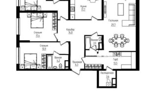 Продажа 4-комнатной квартиры, 148 м² - Продажа квартир в монолитно-каркасном доме в Алматы - страница 10