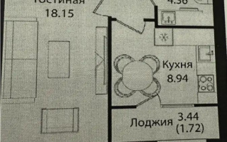 Продажа 1-комнатной квартиры, 36.68 м², ул. Е-15, дом  16 - Продажа квартир в Астане