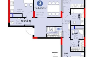 Продажа 3-комнатной квартиры, 104 м² - Продажа квартир в Астане в р-не Нура - страница 8