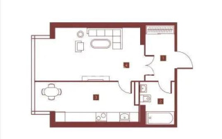 Продажа 1-комнатной квартиры, 46 м², ул. Талдыарал, дом  19 - Продажа квартир в Алматы
