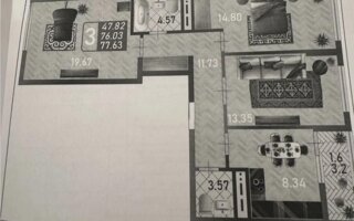 Продажа 3-комнатной квартиры, 78 м² - Продажа квартир в р-не Сарайшык Астаны - страница 3