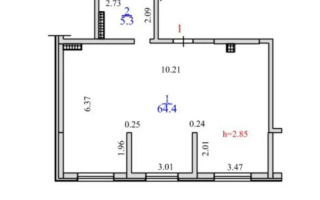 Продажа 2-комнатной квартиры, 69 м², пр. Рыскулова, дом  103/7 стр - Продажа квартир в Алматы