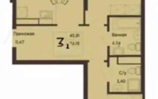 Продажа 3-комнатной квартиры, 75.6 м² - Продажа квартир в р-не Алматы Астаны - страница 47