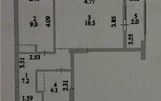 Продажа 1-комнатной квартиры, 41 м², ул. Е-429, дом  26 - Продажа квартир в Казахстане