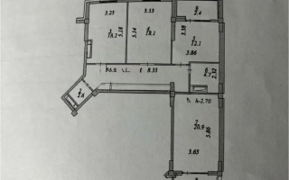 Продажа 3-комнатной квартиры, 95.7 м², ул. Е-15, дом  9/1 - Продажа  трехкомнатных квартир в Астане без посредников с фото