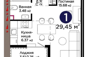 Продажа 1-комнатной квартиры, 30 м² - Недвижимость в Астане - страница 25