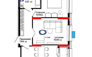 Продажа 2-комнатной квартиры, 58 м², ул. Е-899, дом  5 стр - Продажа  двухкомнатных квартир в Астане
