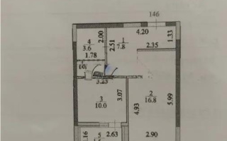 Продажа 1-комнатной квартиры, 39.7 м², пр. Мангилик Ел, дом  68 - Продажа  однокомнатных квартир в Астане без посредников