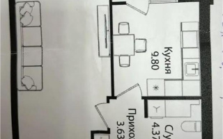 Продажа 1-комнатной квартиры, 42 м², ул. Е-15, дом  16 - Продажа  однокомнатных квартир в Астане без посредников с фото