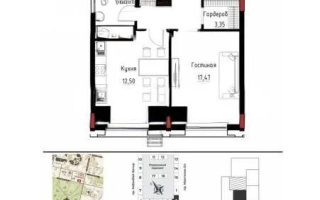 Продажа 1-комнатной квартиры, 45 м², ул. Хусейна бен Талала, дом  9/3 стр - Продажа  однокомнатных квартир в Астане с фото