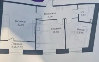 Продажа 2-комнатной квартиры, 71.1 м², ул. Жошы хана, дом  12/3 - Продажа квартир в Астане