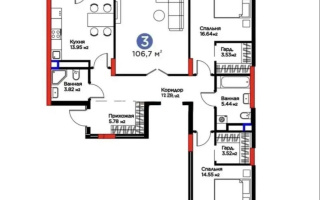 Продажа 3-комнатной квартиры, 107 м² - Продажа трехкомнатных квартир в Астане - страница 3