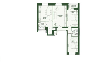 Продажа 3-комнатной квартиры, 92.5 м², ул. Калдаякова, дом  59 стр - Продажа квартир в новостройках Астаны