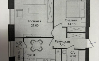 Продажа 2-комнатной квартиры, 60 м², ул. Е-15, дом  16 - Продажа квартир в Астане без посредников