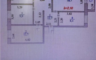 Продажа 4-комнатной квартиры, 76.4 м², ул. Сатпаева, дом  11/2 - Продажа  четырехкомнатных квартир в Астане без посредников с фото