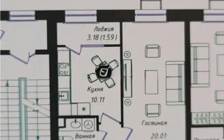 Продажа 1-комнатной квартиры, 38.63 м² - Продажа однокомнатных квартир от собственников в Астане - страница 14