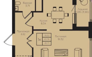 Продажа 1-комнатной квартиры, 47 м² - Продажа  однокомнатных квартир в новостройках Астаны с фото - страница 59