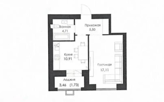 Продажа 1-комнатной квартиры, 40 м², ул. Сызганова, дом  1/1 - Продажа квартир в Астане