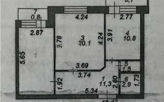 Продажа 2-комнатной квартиры, 60 м², ул. Дукенулы, дом  37/2 - Продажа квартир в Астане