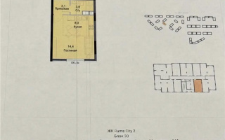 Продажа 1-комнатной квартиры, 31 м², ул. Жандосова, дом  94а - Продажа квартир в новостройках Алматы без посредников