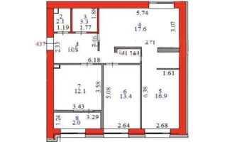 Продажа 3-комнатной квартиры, 78.2 м² - Продажа трехкомнатных квартир в Астане - страница 48