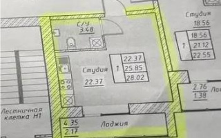 Продажа 1-комнатной квартиры, 28 м², ул. Тынышбайулы, дом  6 стр - Продажа квартир в Астане без посредников