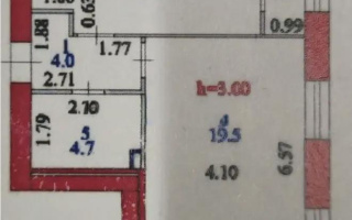 Продажа 2-комнатной квартиры, 54.3 м², ул. Нажимеденова, дом  30/1 - Продажа  двухкомнатных квартир в Астане с фото