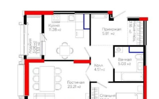 Продажа 2-комнатной квартиры, 67.7 м², пр. Аль-Фараби, дом  3 - Продажа квартир в Астане