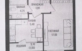Продажа 1-комнатной квартиры, 36.5 м², ул. Серкебаева, дом  49 - Продажа квартир в новостройках Астаны без посредников