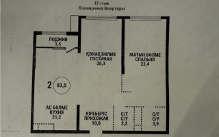 Продажа 3-комнатной квартиры, 84 м², ул. Тажибаевой, дом  218 - Продажа квартир в Казахстане