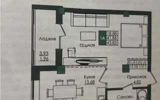 Продажа 2-комнатной квартиры, 44 м² - Продажа двухкомнатных квартир в блочном доме в Казахстане