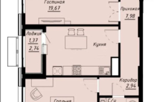 Продажа 2-комнатной квартиры, 66 м², ул. Е-430, дом  1 стр - Продажа  двухкомнатных квартир в Астане