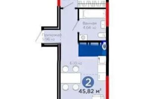 Продажа 2-комнатной квартиры, 46 м² - Продажа двухкомнатных квартир от собственников в Астане - страница 52