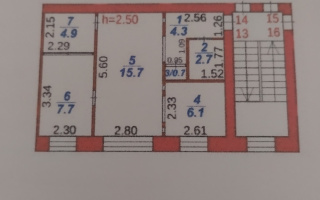 Продажа 2-комнатной квартиры, 42.2 м², ул. Ермекова, дом  14 - Продажа  двухкомнатных квартир в Караганде без посредников