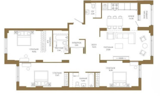 Продажа 4-комнатной квартиры, 126 м² - Продажа четырехкомнатных квартир в монолитно-каркасном доме в Казахстане - страница 4